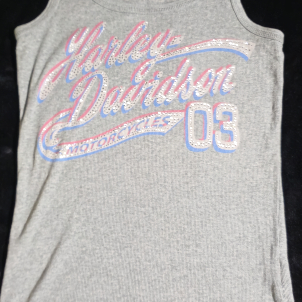 Harley-Davidson Gray Tank Top for Women